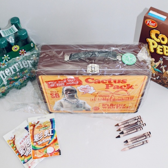 TRAVIS SCOTT X MCDONALDS Cactus Pack Vintage Lunch Box - Picture 8 of 8